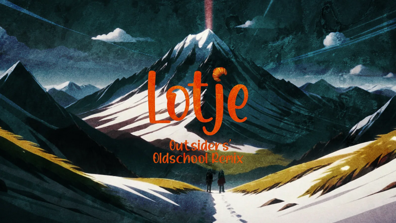Lotje - Outsiders' Oldschool Remix / Lyric Video background