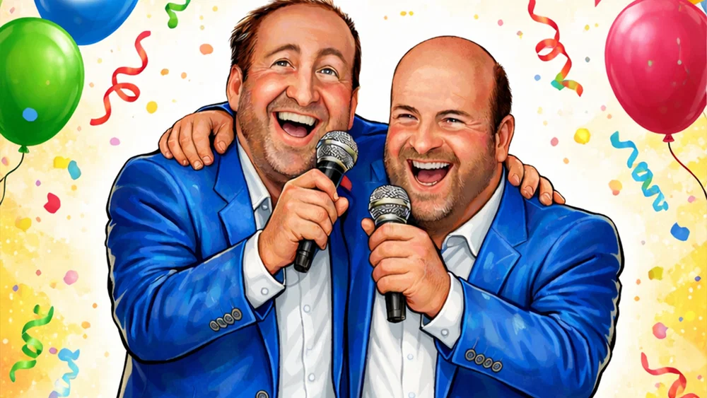 Wij Doen Het Licht Wel Uit / Doe 'n Stapje Naar Voren background