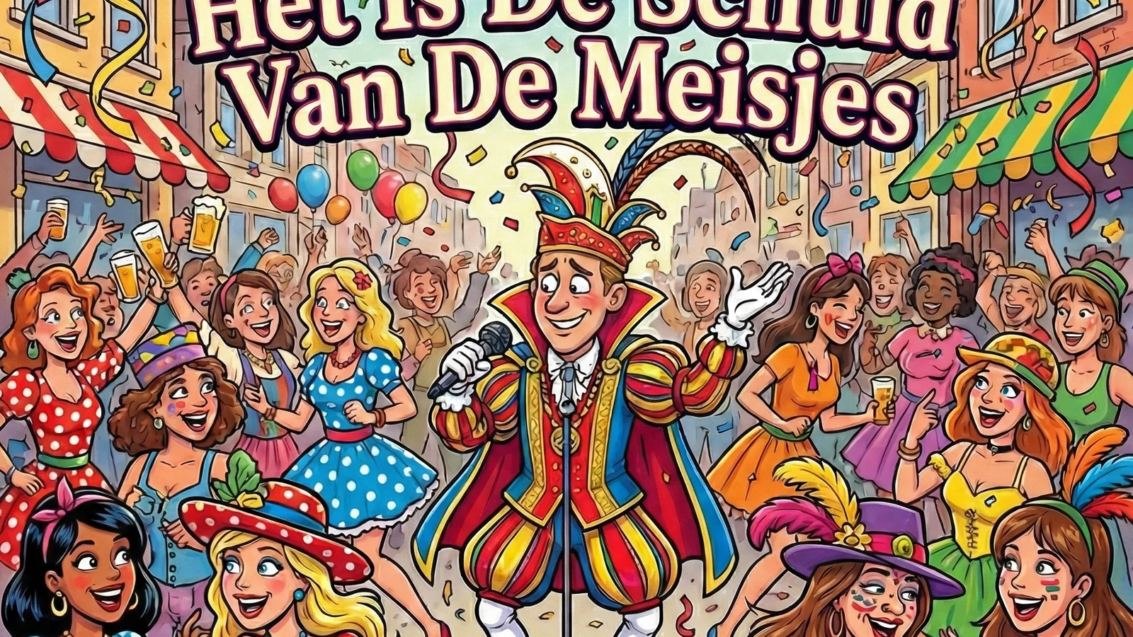 Het Is De Schuld Van De Meisjes background