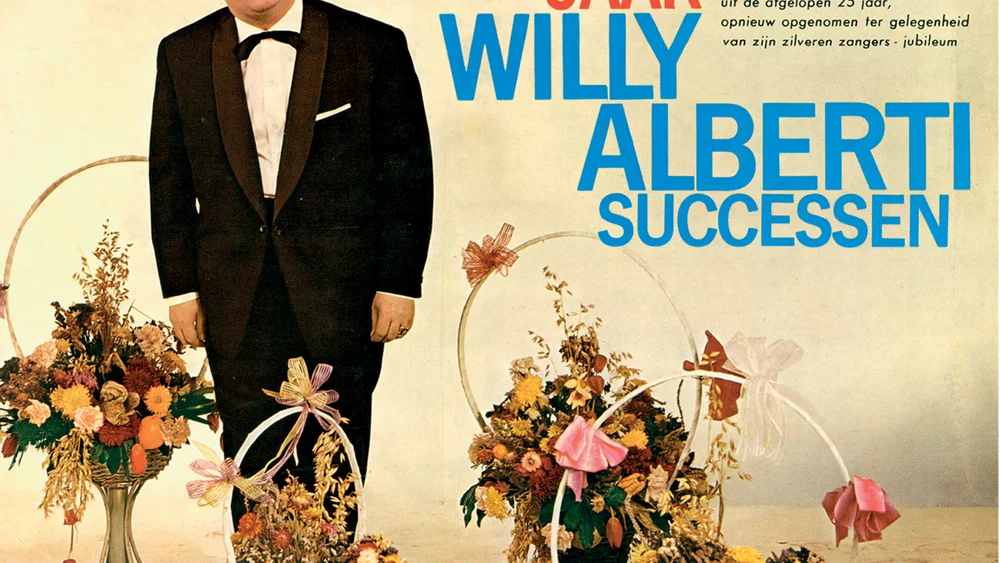 25 Jaar Willy Alberti Successen background