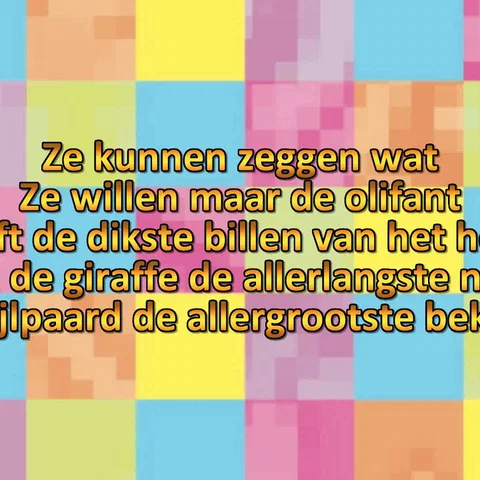 Ze Kunnen Zeggen Wat Ze Willen