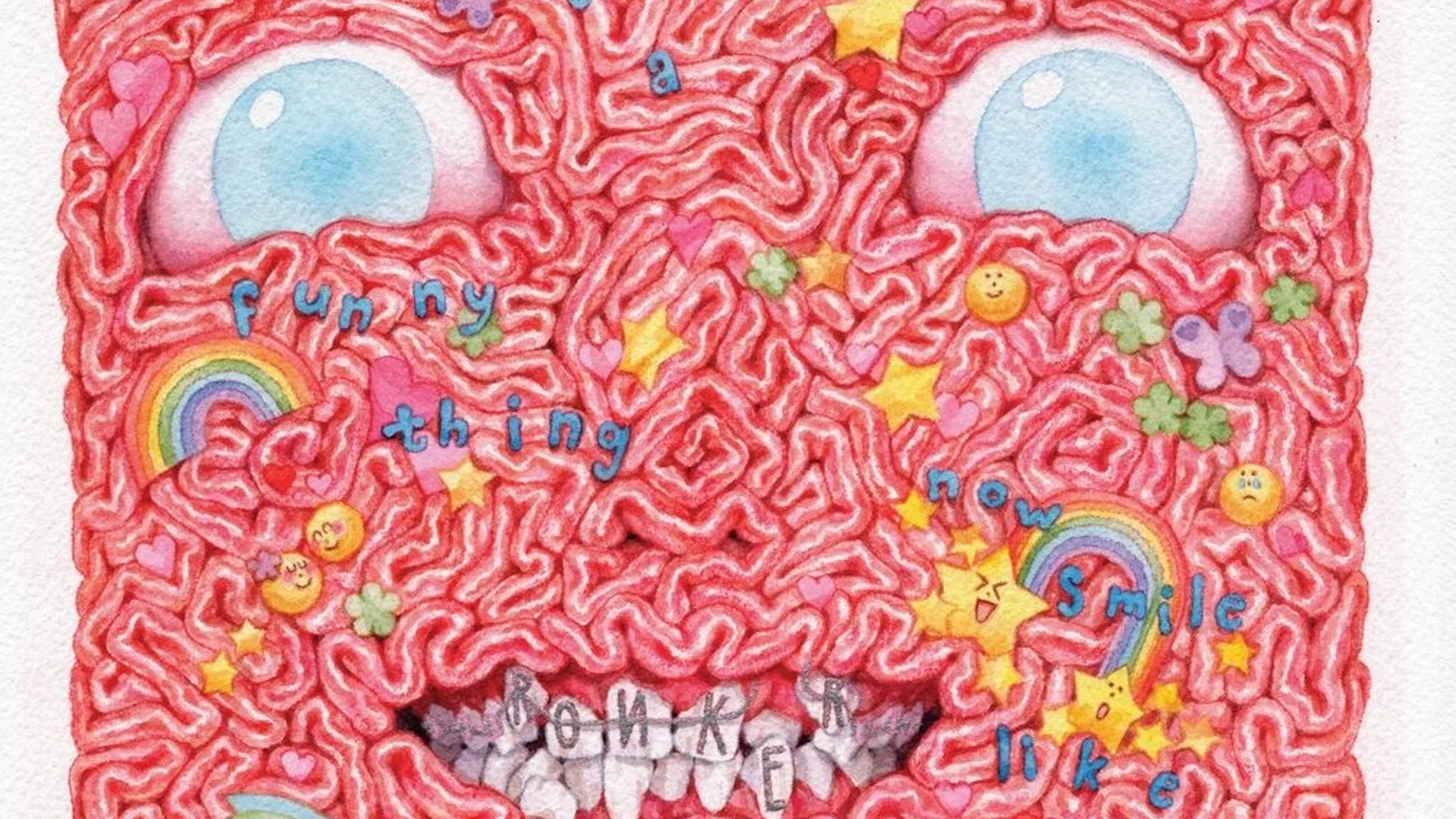 Fear Is a Funny Thing, Now Smile Like a Big Boy background