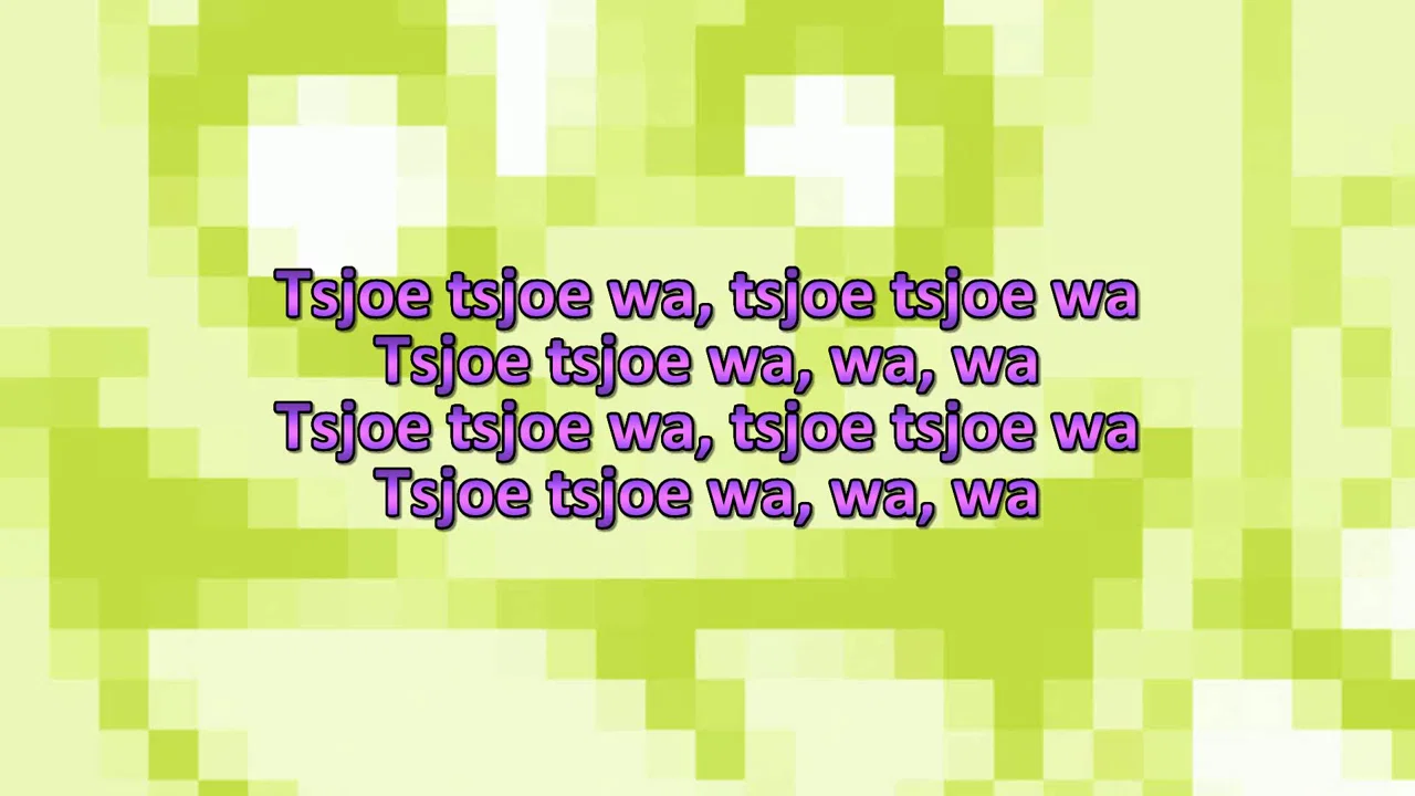 Tsjoe Tsjoe Wa background