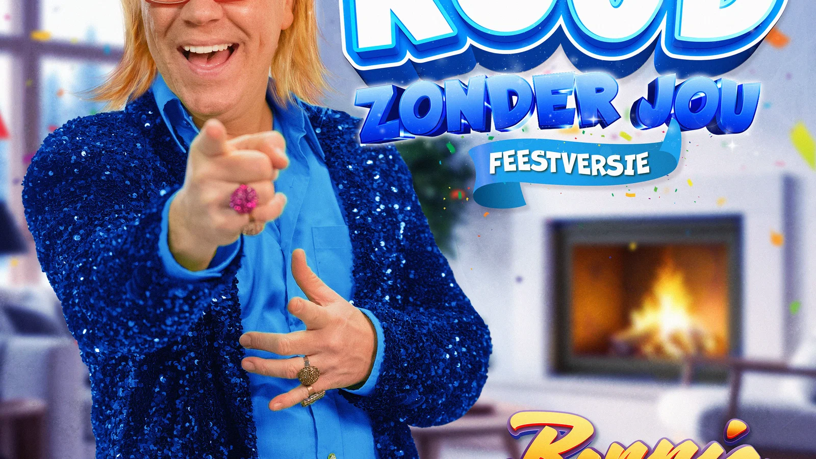 Het Is Koud Zonder Jou - Feestversie background