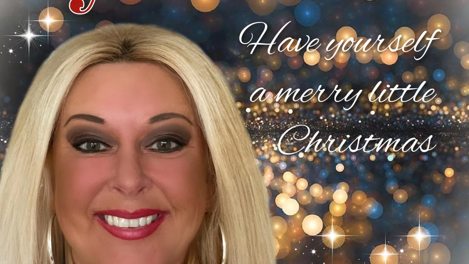 Have yourself a merry little Christmas background