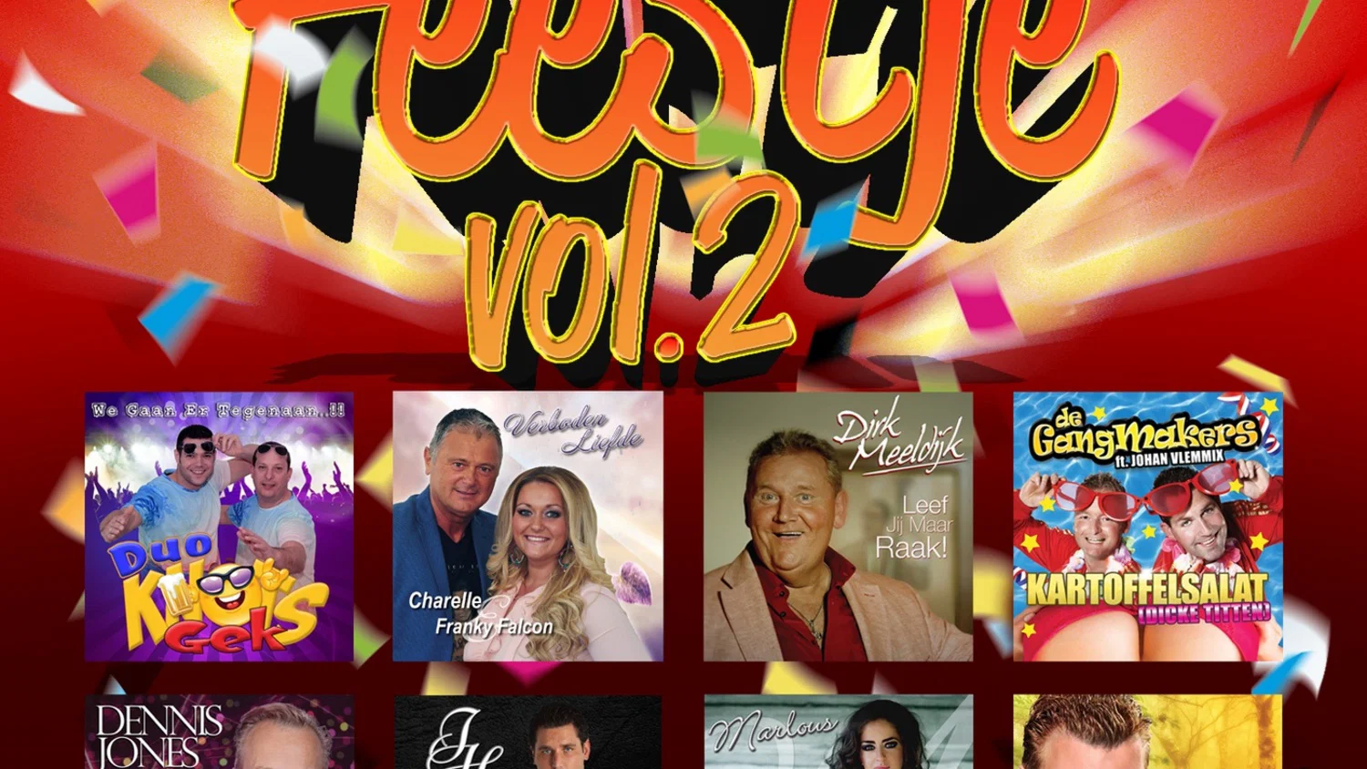 Zin In Een Feestje vol. 2 background