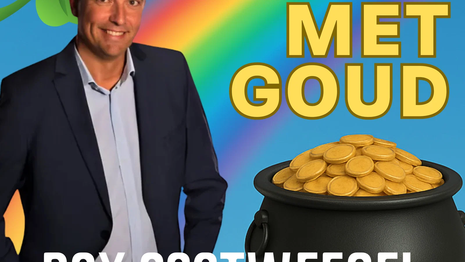 Pot Met Goud background