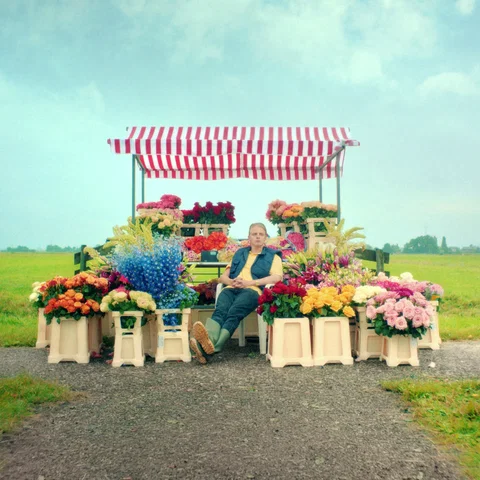 Op De Schoorsteen Staat Een Foto