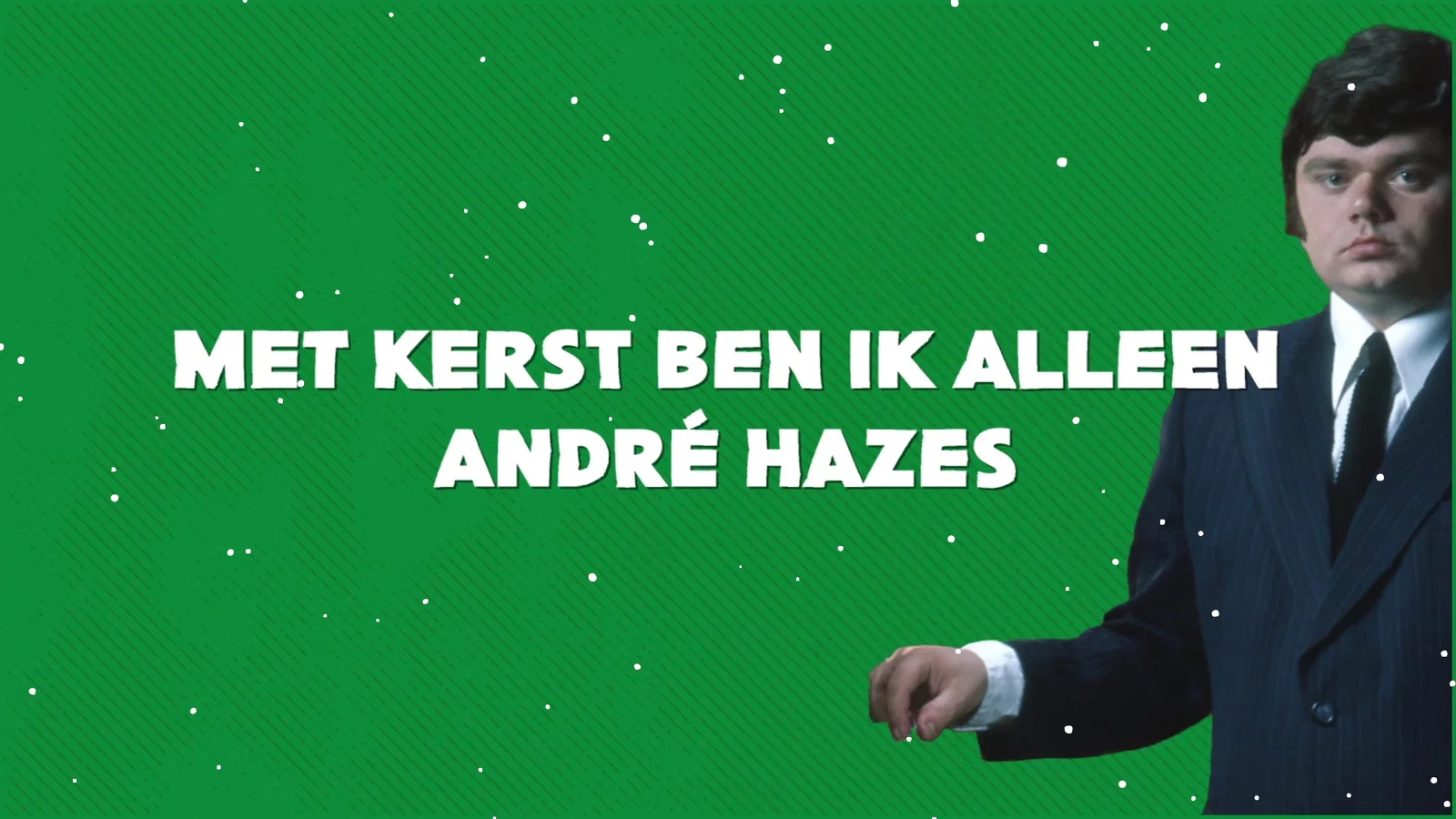 Met Kerst Ben Ik Alleen - Lyric Video background