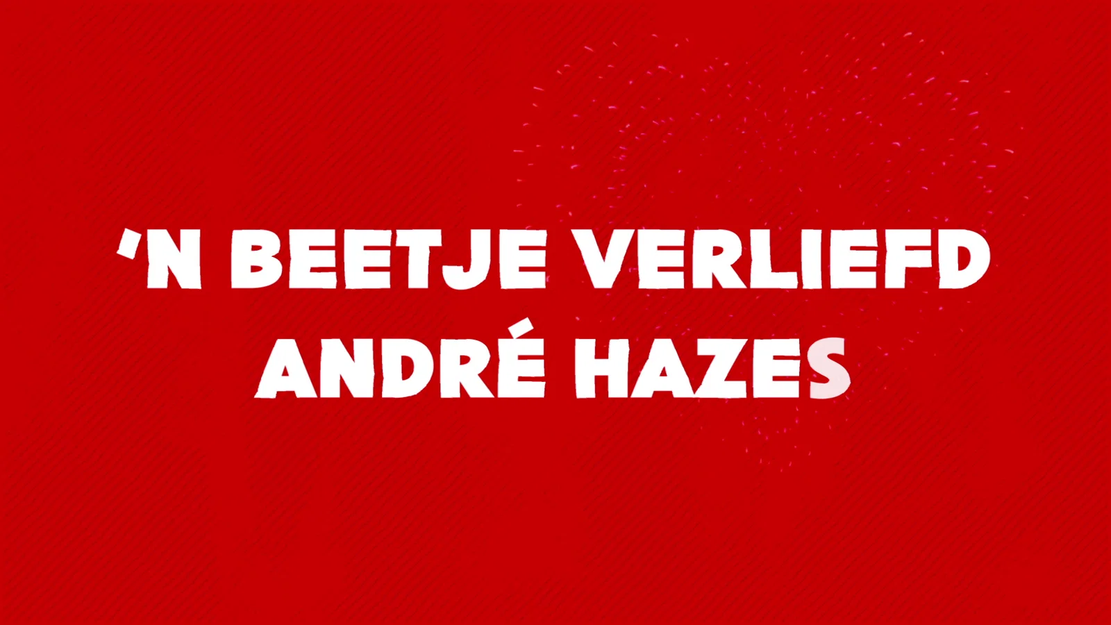 'n Beetje Verliefd - Lyric Video background