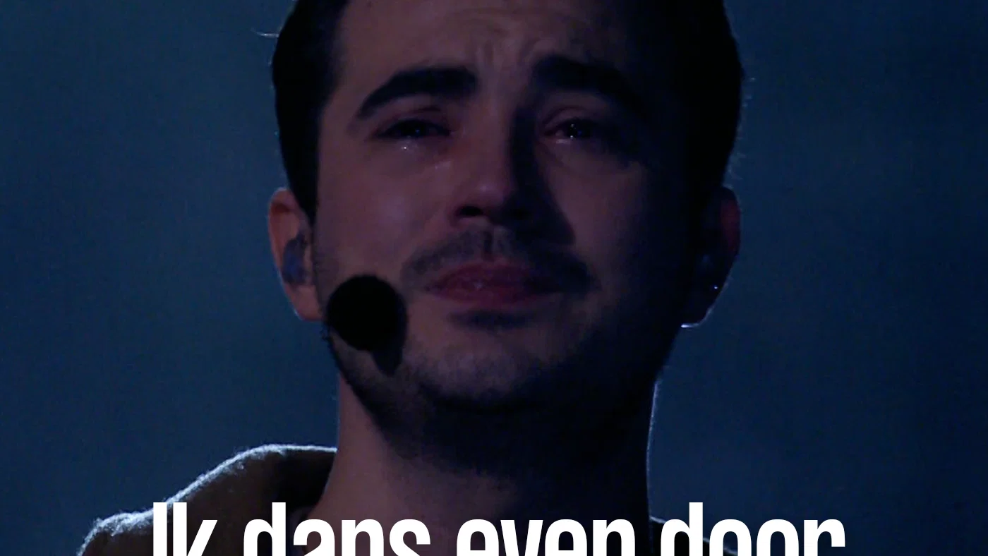 Ik Dans Even Door background