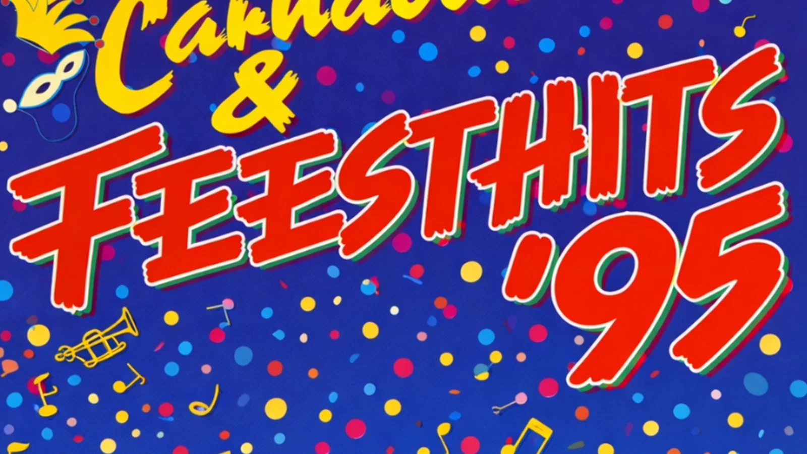 De allberbeste carnaval & feesthits '95 background