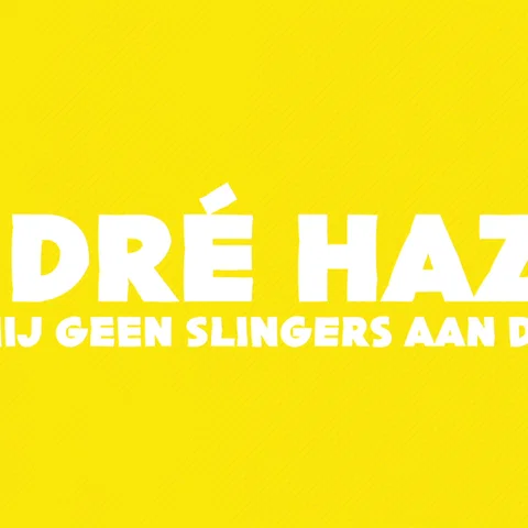 Voor Mij Geen Slingers Aan de Wand - Lyric Video