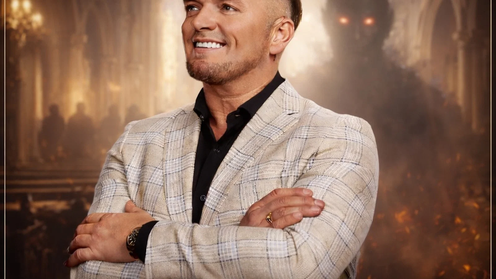 Niet bang voor de duivel background