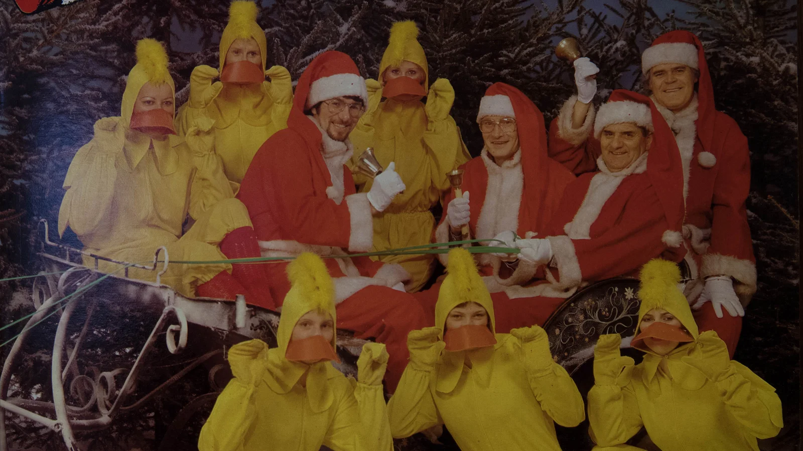 Vrolijk Kerstfeest met de Electronica's background