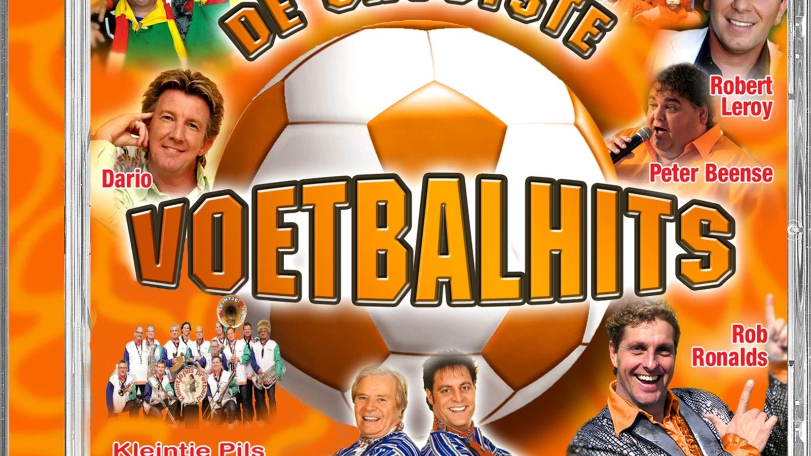 EK 2012 De Grootste Oranje Voetbal Hits background