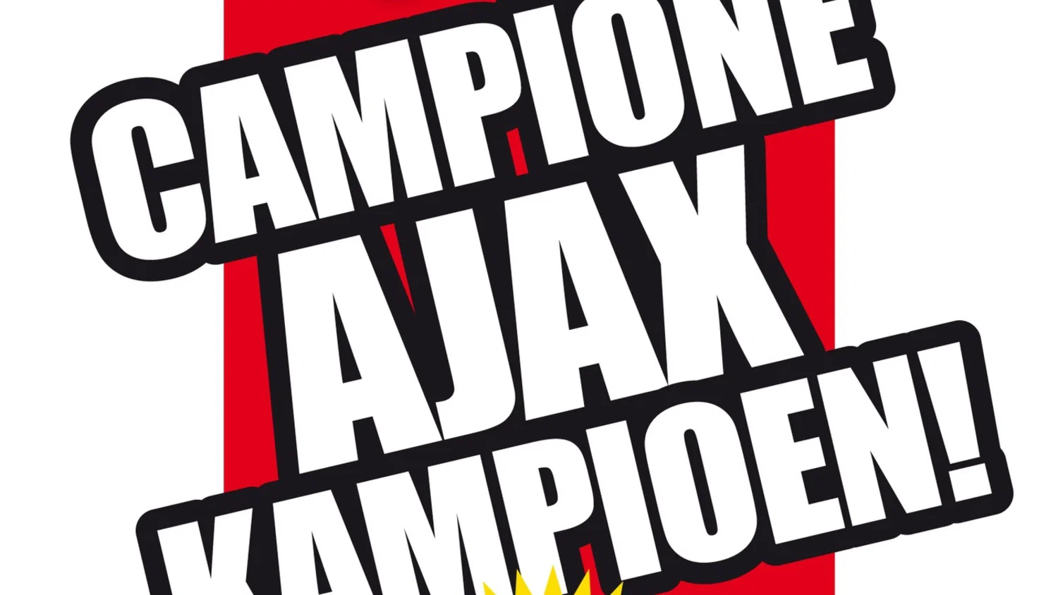 Campione Ajax Kampioen background
