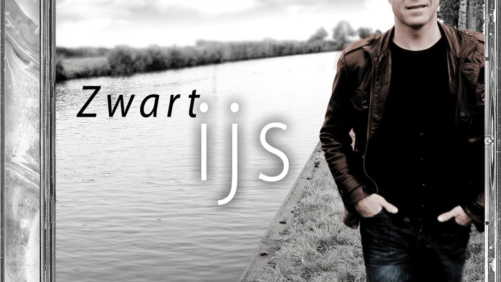 Zwart IJs background