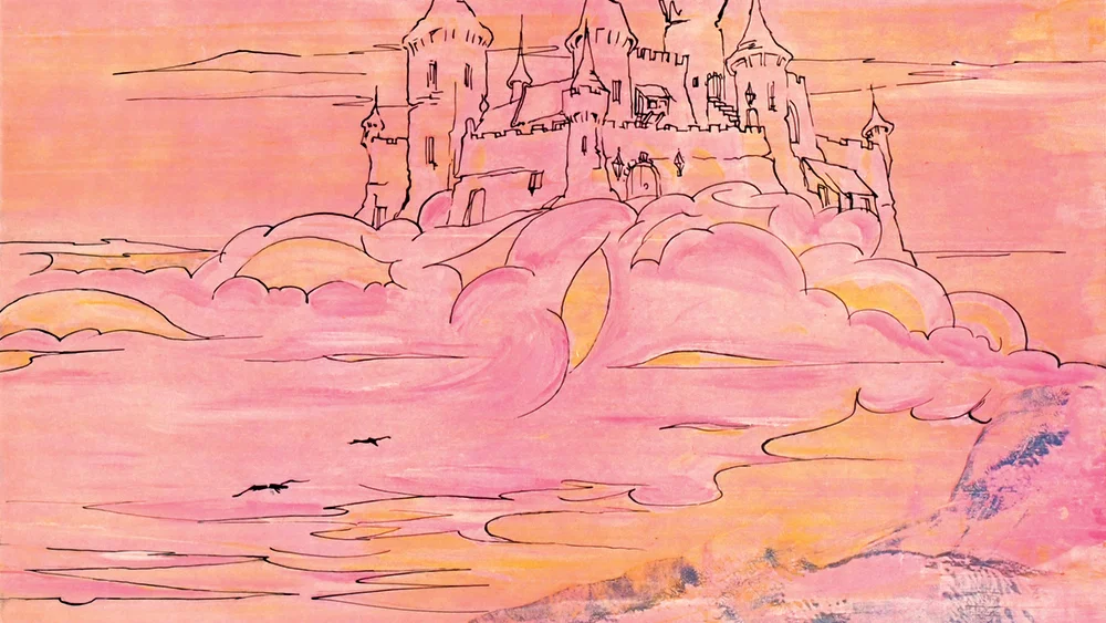 Castle In Spain background