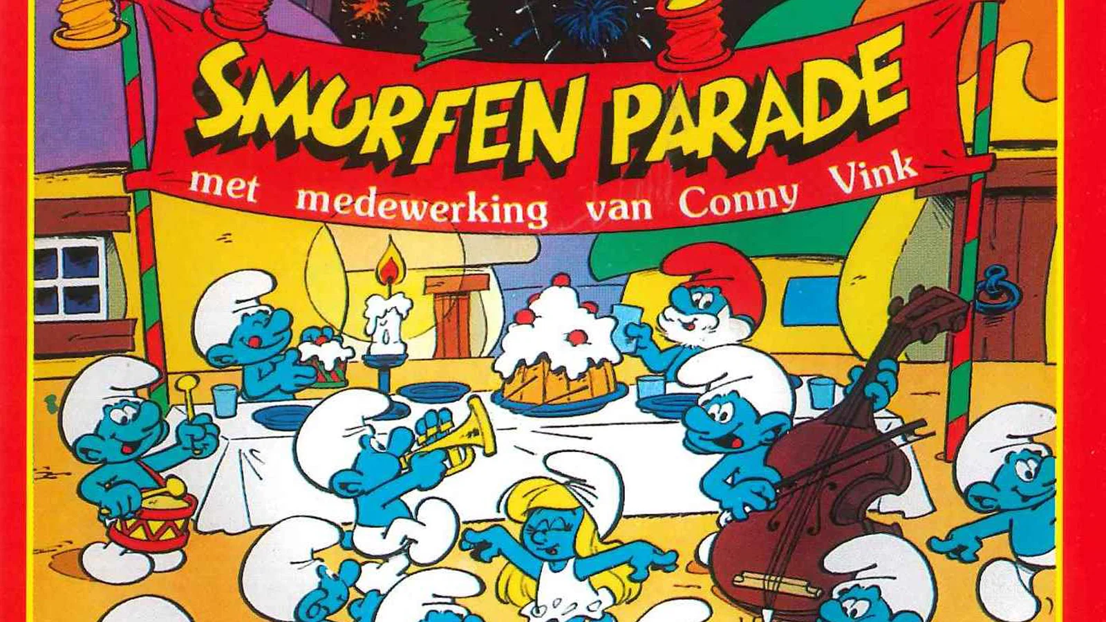 Smurfen Parade background