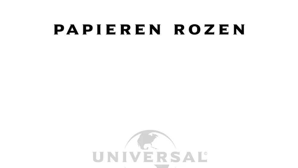 Papieren Rozen background