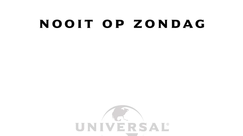 Nooit Op Zondag background