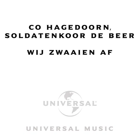Wij Zwaaien Af