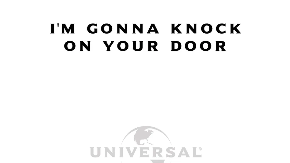 I'm Gonna Knock On Your Door background