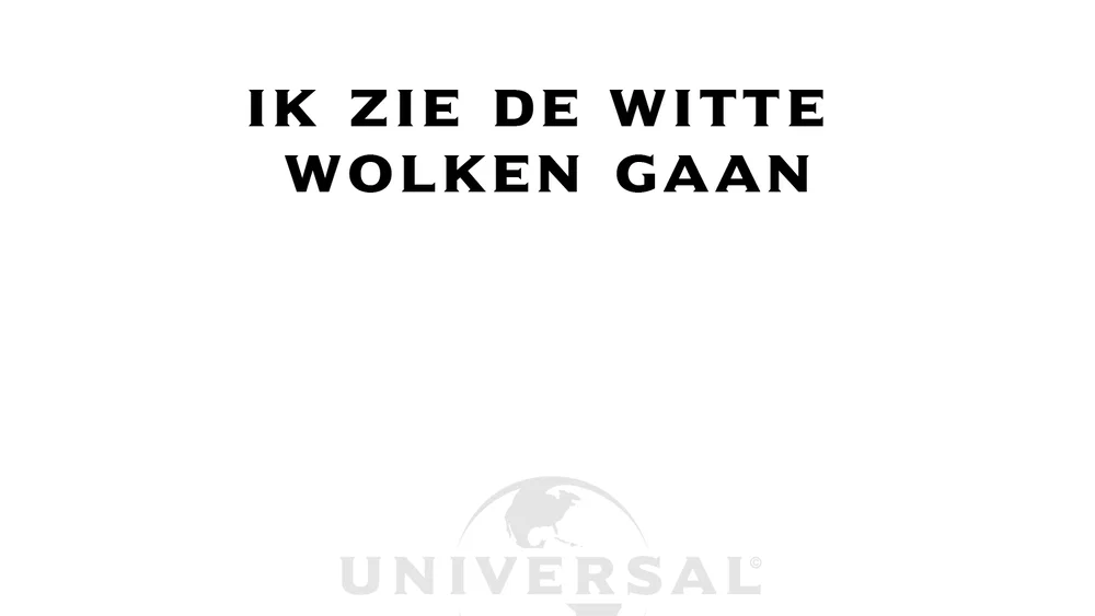 Ik Zie De Witte Wolken Gaan background