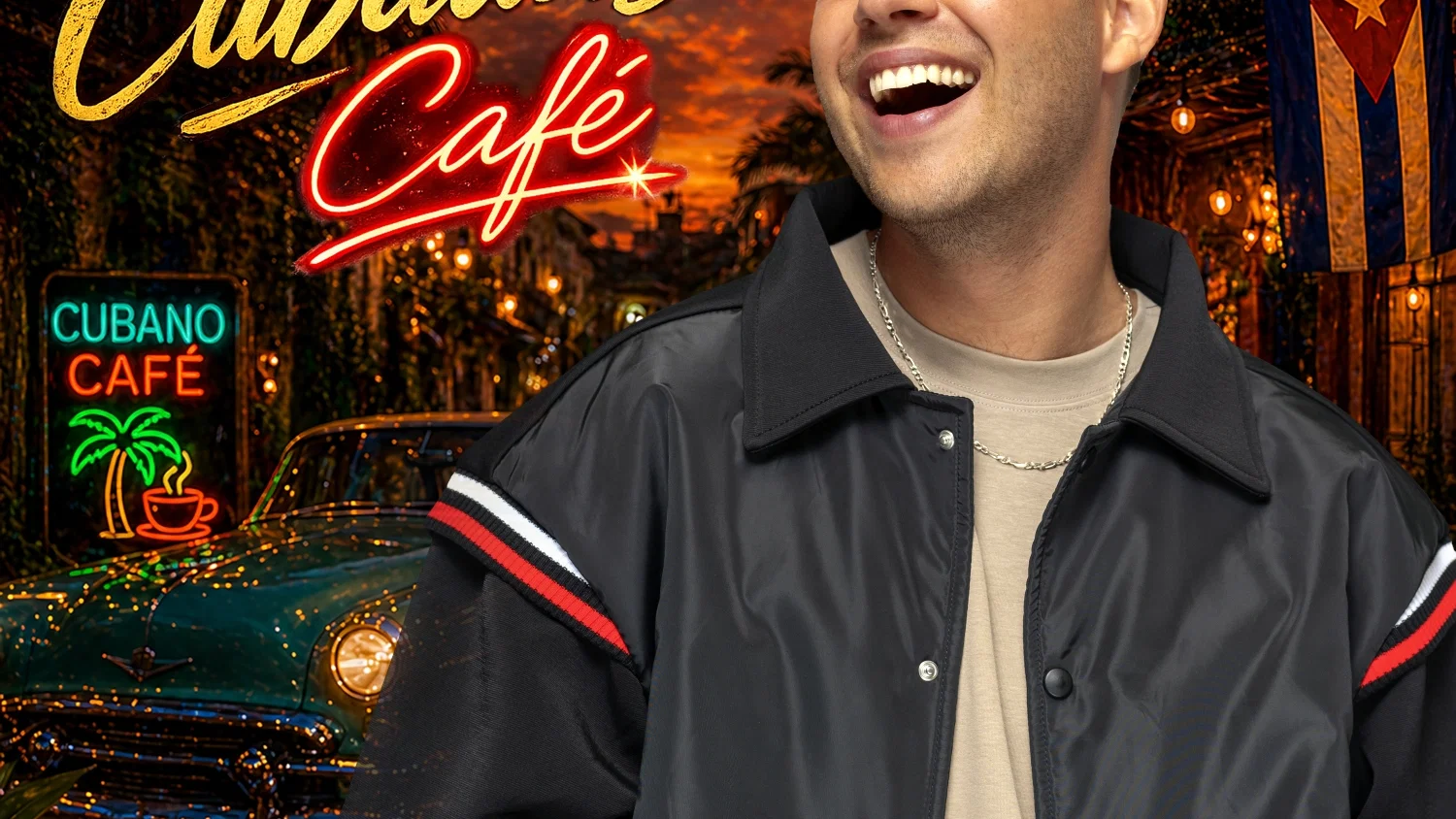 Cubaanse Café background