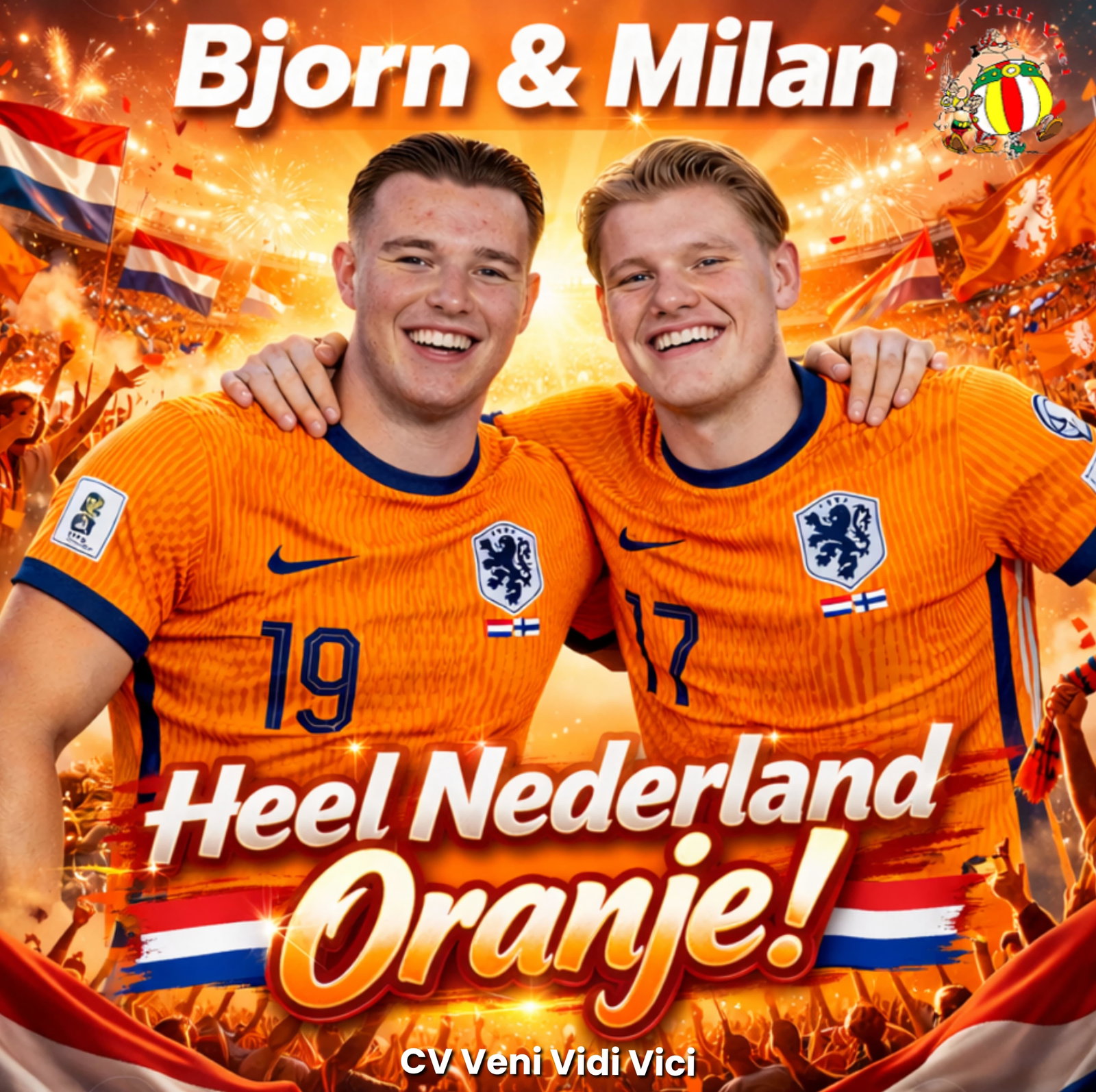 Heel Nederland Oranje