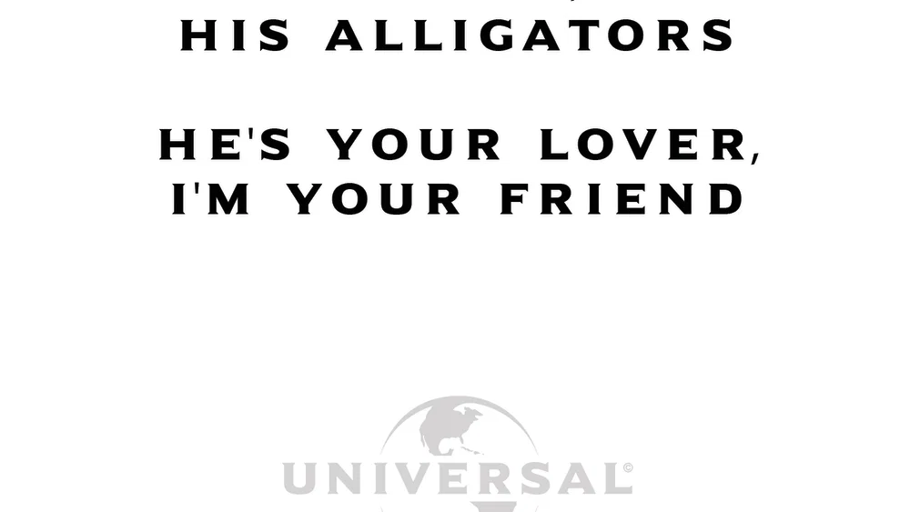 He's Your Lover, I'm Your Friend background