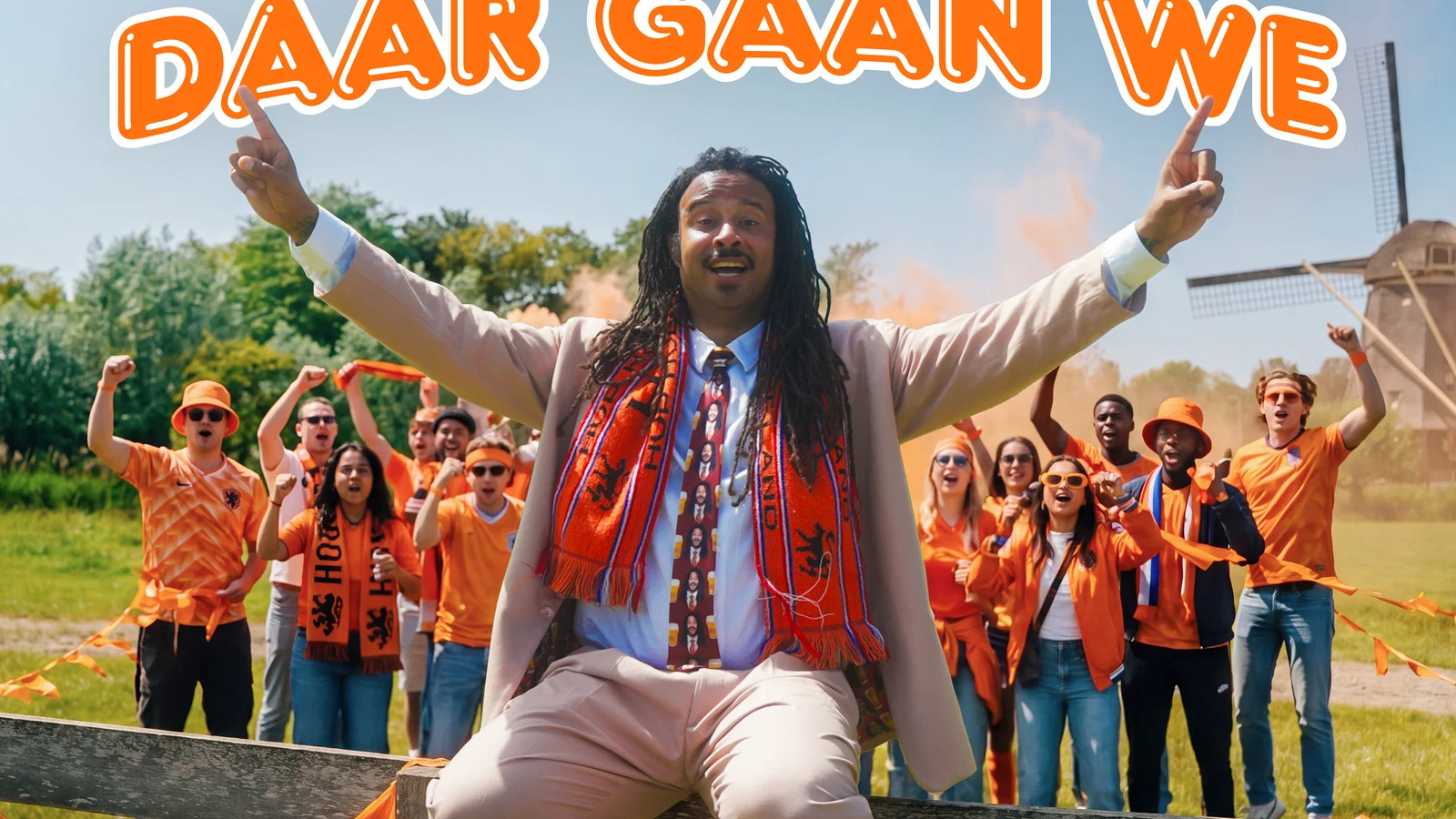Holland, Daar Gaan We background
