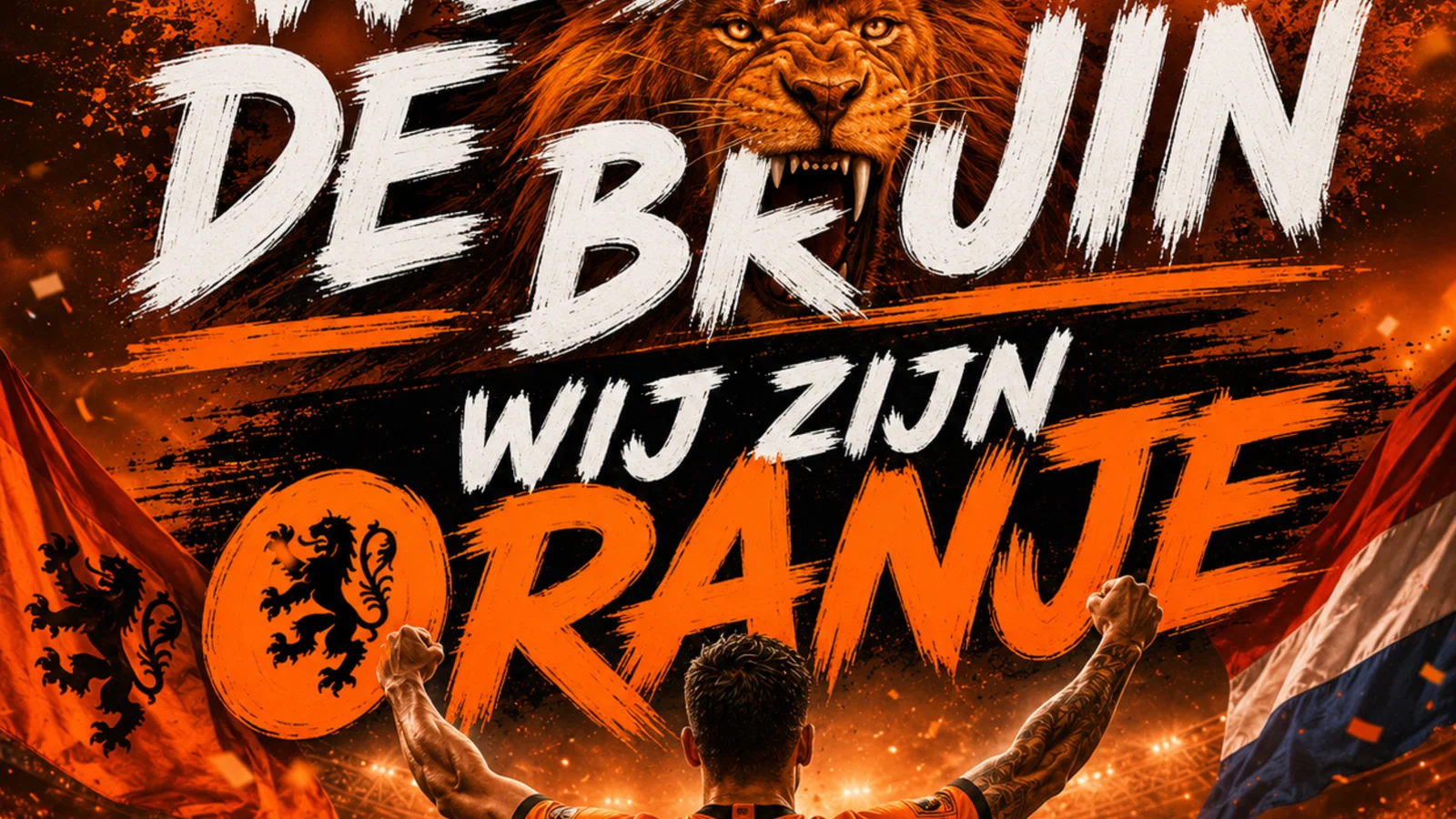 Wij Zijn Oranje background
