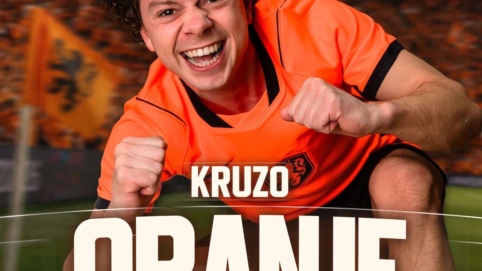Oranje (Ik Hou Van Je) background