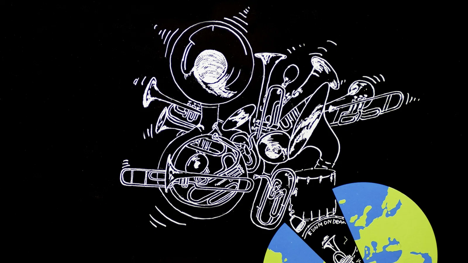 een wereld vol muziek background