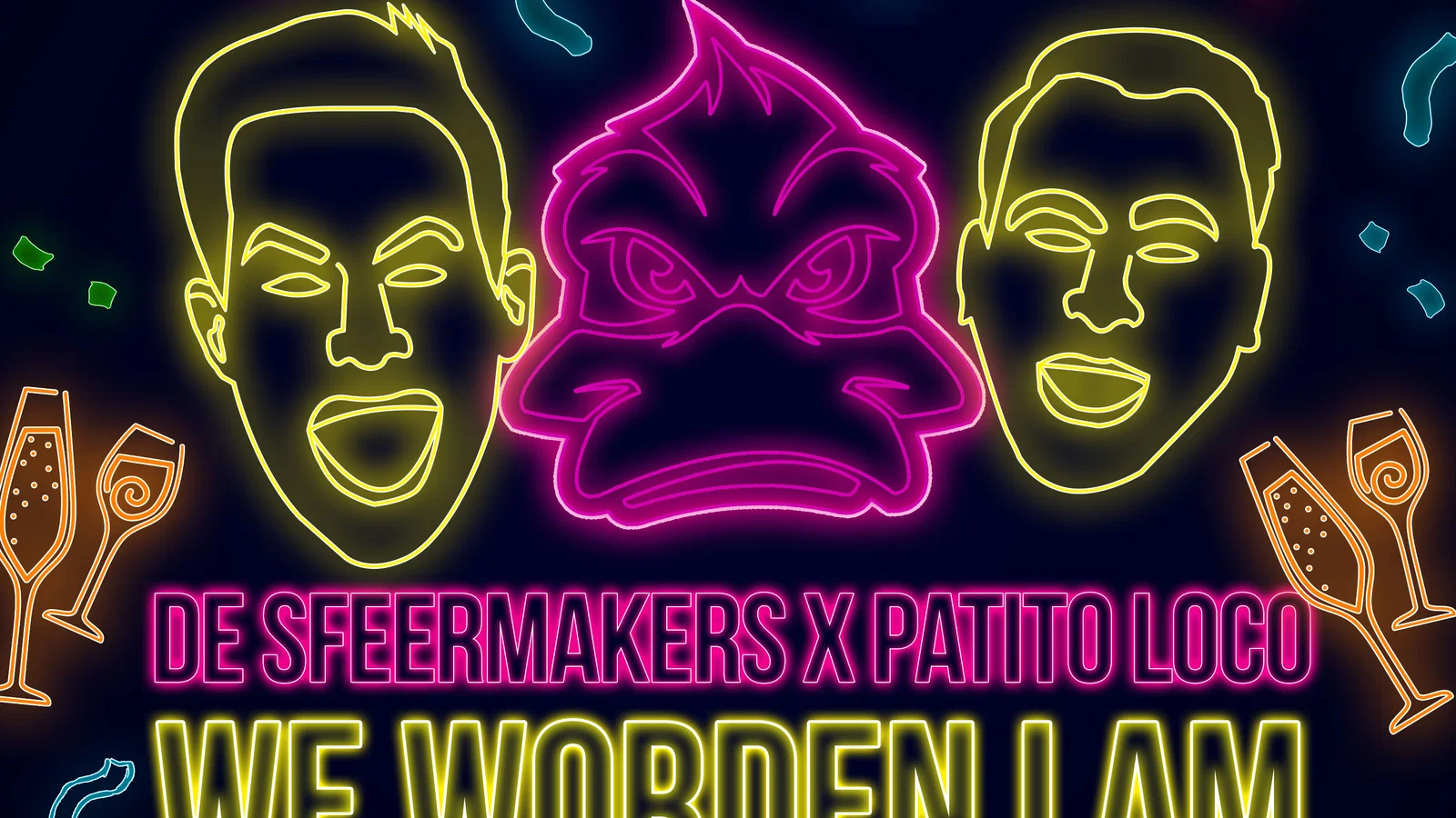 We Worden Lam - Hardstyle Remix background