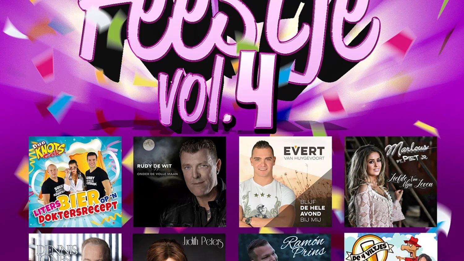 Zin In Een Feestje vol. 4 background