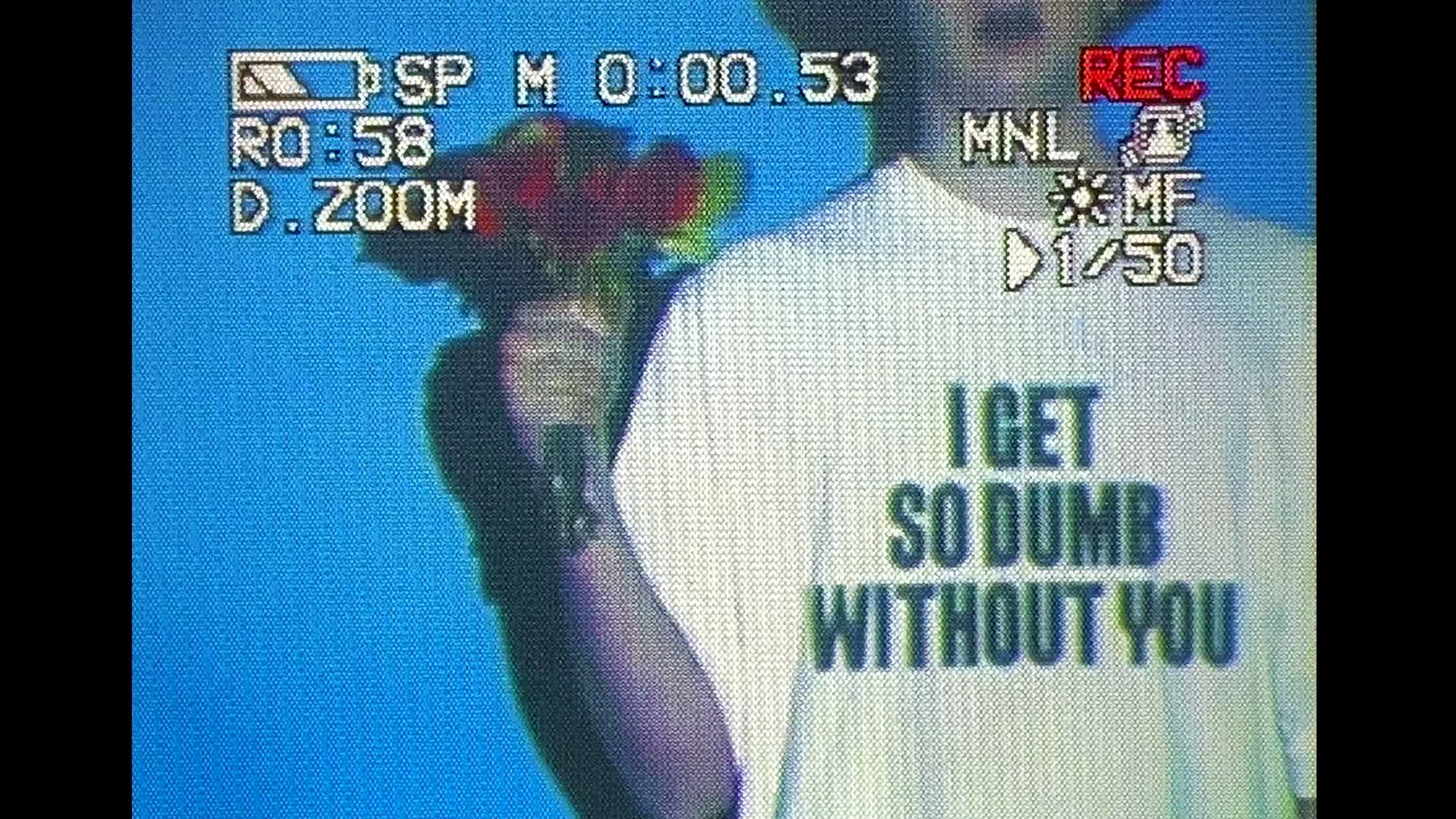 Dumb - Lyric Video background