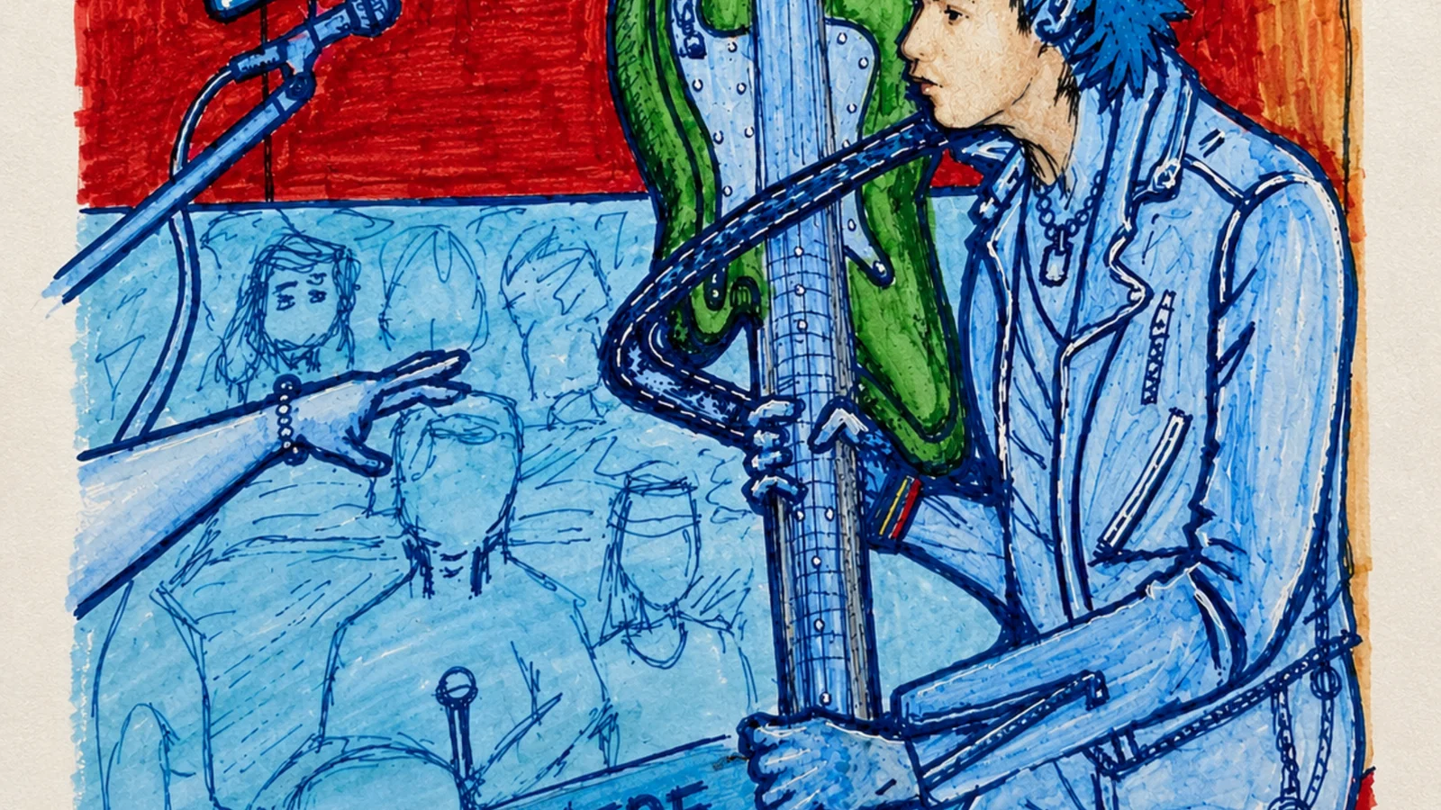 Came Here To Die background