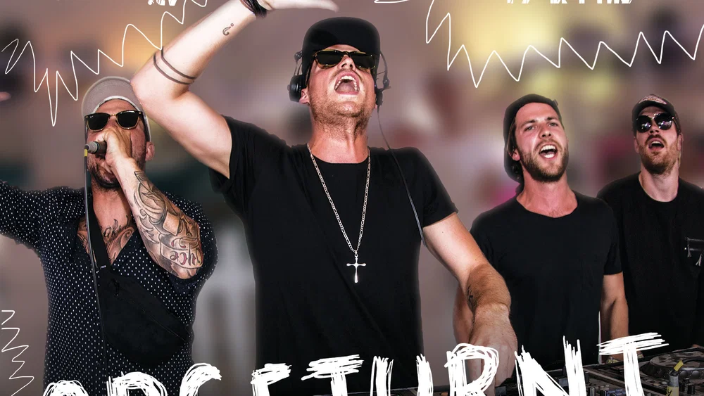 Opgeturnt background