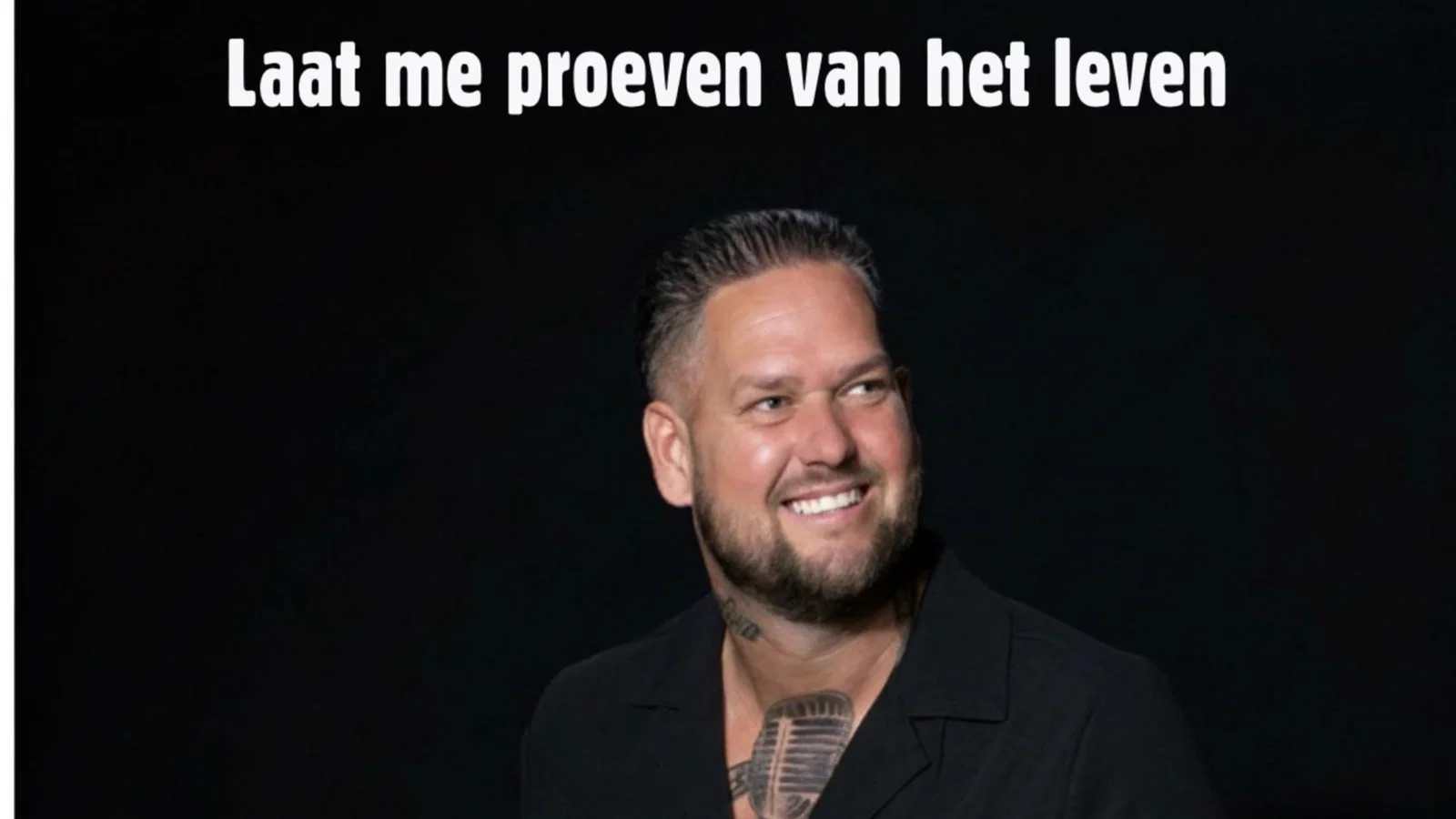 Laat me proeven van het leven background