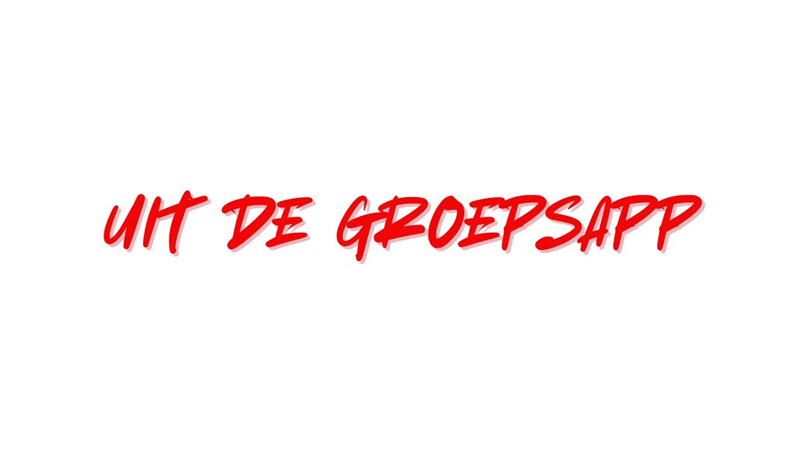 Uit De Groepsapp background