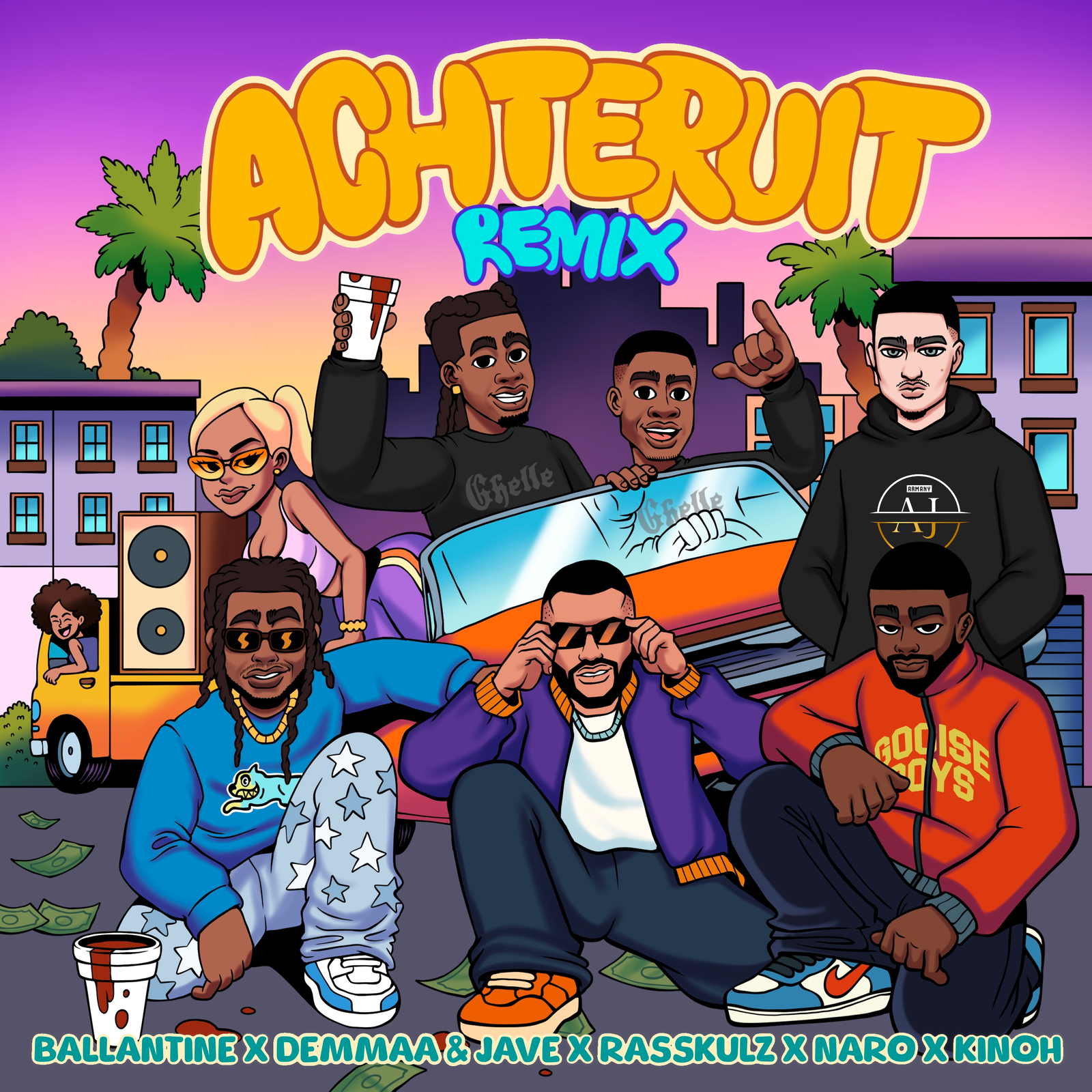 Achteruit - Remix