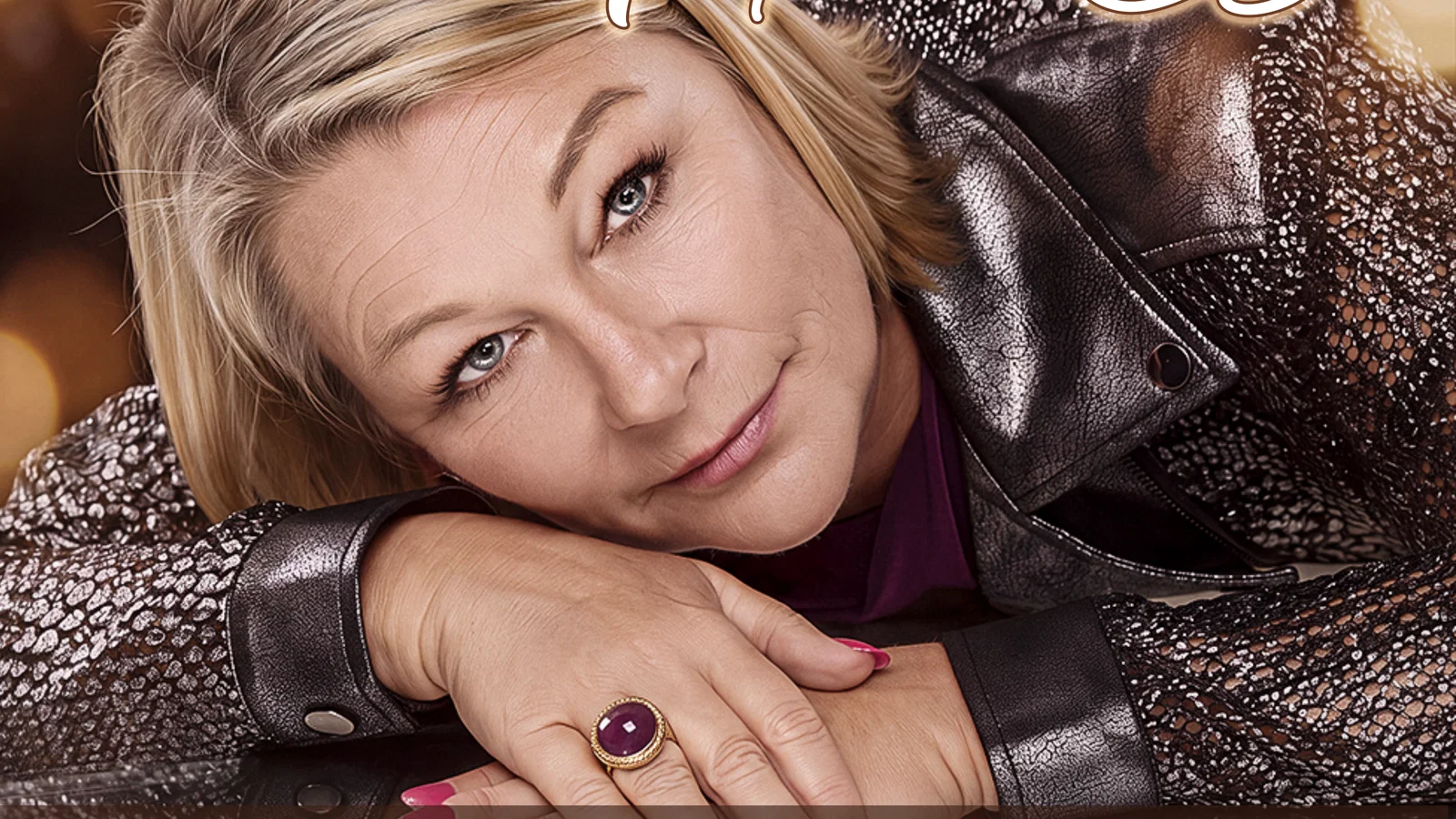 Vrouw in de spiegel background