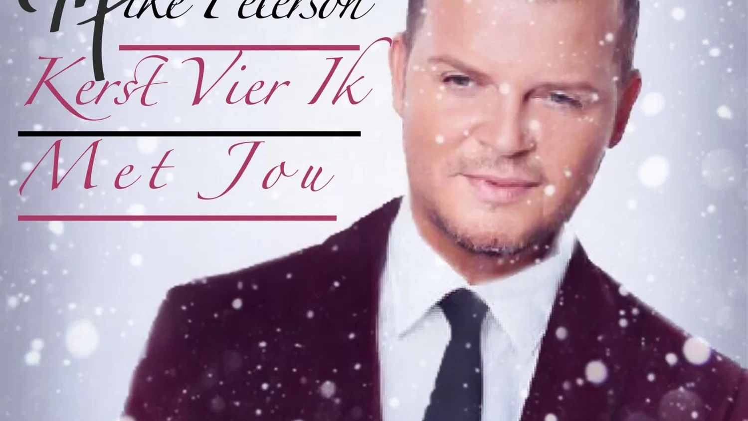 Kerst Vier Ik met Jou background