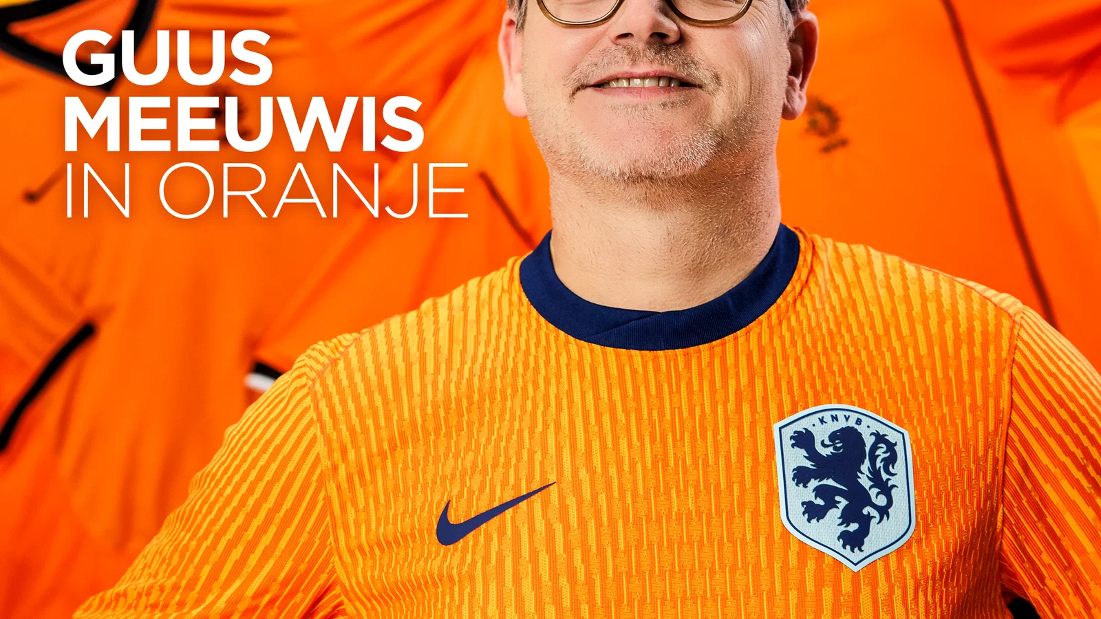In Oranje background
