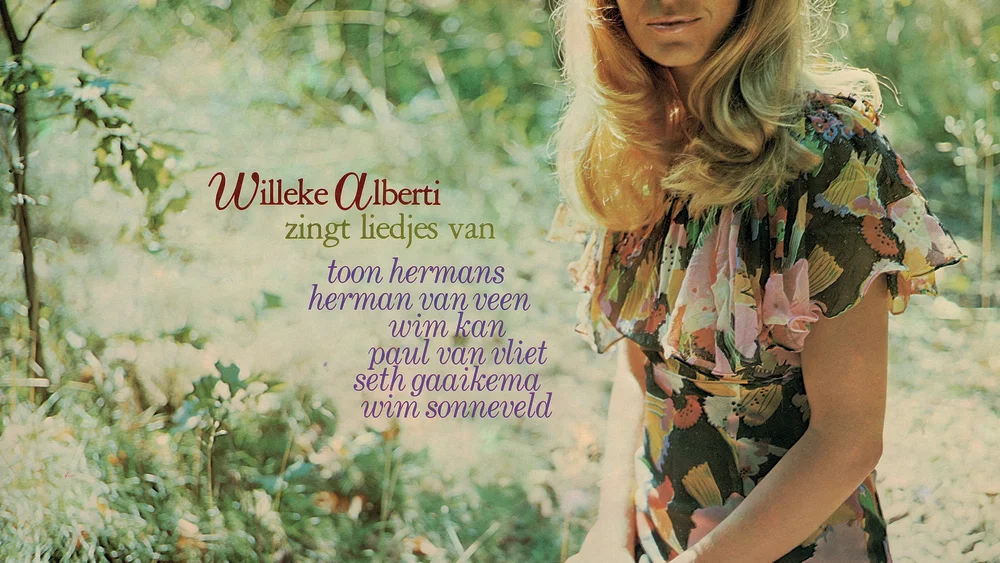 Willeke Alberti Zingt Liedjes Van Toon Hermans, Herman Van Veen, Wim Kan, Paul Van Vliet, Seth Gaaikema, Wim Sonneveld background