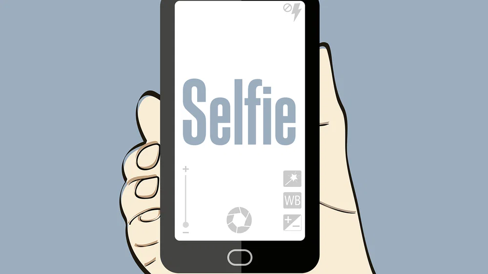Selfie background