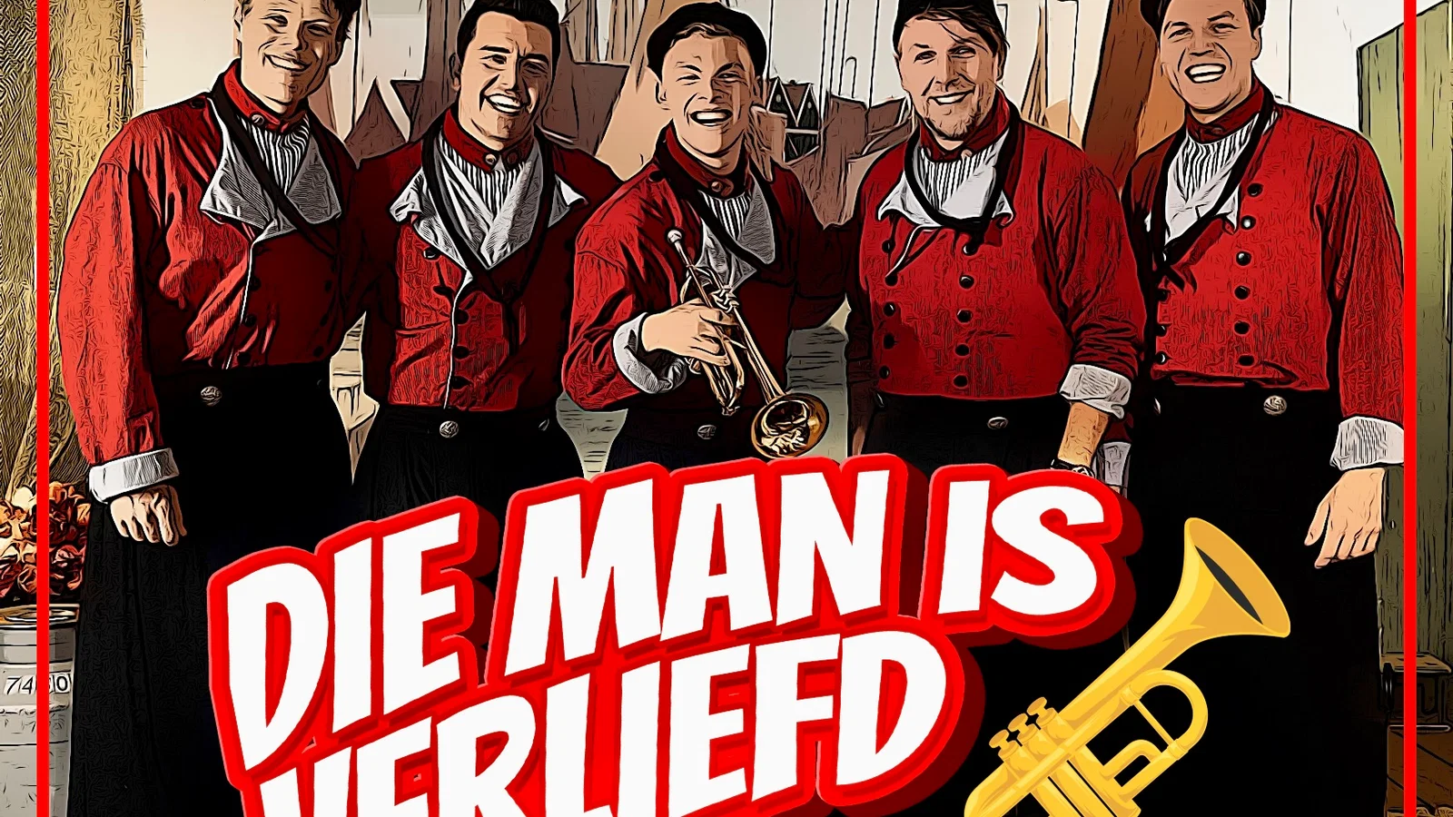 (Die Man Is) Verliefd - Bonte Carlo - Holiday Remix background